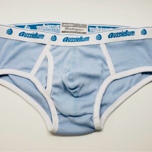 aussieBum Wonder Years Baby Blue Briefs - medium